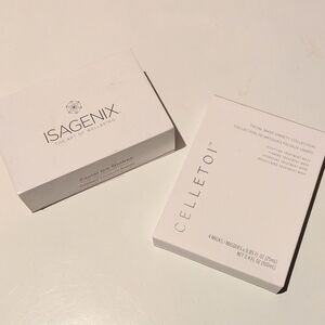 Isagenix Colletoi Face Mask Set of Four PLUS Ice Globes UNUSED